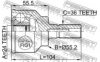 FEBEST 0510-043 Joint, drive shaft